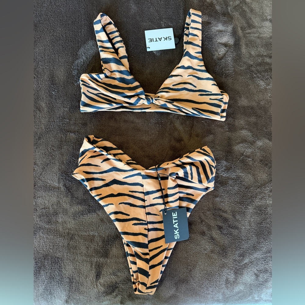 Skatie Tiger Stripe Bikini